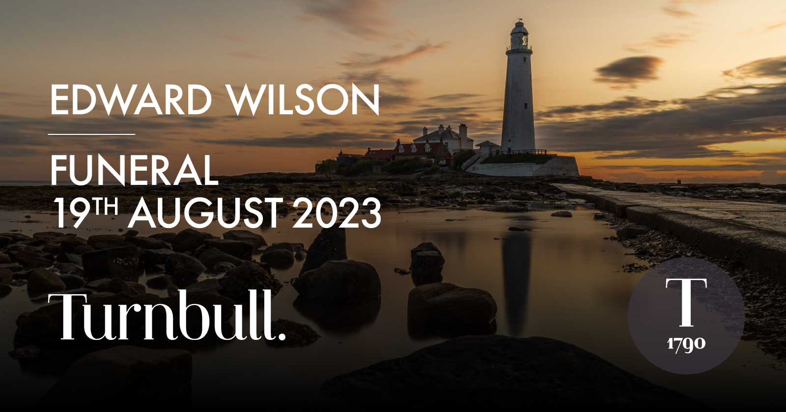 Death Notice and Funeral Announcement Edward Wilson